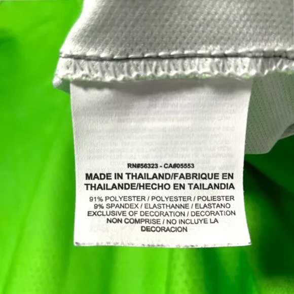 NIKE GOLF Major Moment Polo Shirt Men's MEDIUM Green Gray - Picture 5 of 7